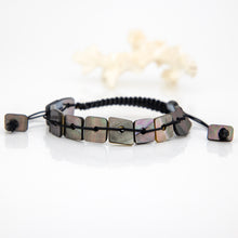Load image into Gallery viewer, READY TO SHIP Unisex Mother of Pearl Nylon Bracelet - FJD$
