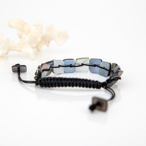 READY TO SHIP Unisex Mother of Pearl Nylon Bracelet - FJD$