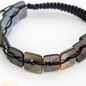 READY TO SHIP Unisex Mother of Pearl Nylon Bracelet - FJD$