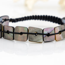 Load image into Gallery viewer, READY TO SHIP Unisex Mother of Pearl Nylon Bracelet - FJD$
