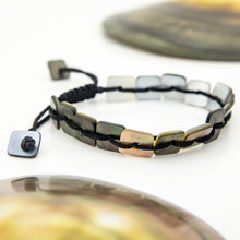 Load image into Gallery viewer, READY TO SHIP Unisex Mother of Pearl Nylon Bracelet - FJD$
