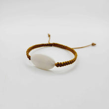 Load image into Gallery viewer, READY TO SHIP Unisex Mother of Pearl Nylon Bracelet - FJD$
