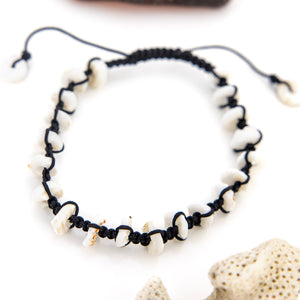 READY TO SHIP Unisex Shell Money Bracelet - Nylon FJD$