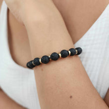 Load image into Gallery viewer, READY TO SHIP Unisex Lava Stone Bracelet - FJD$
