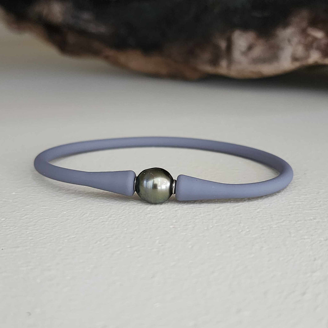 READY TO SHIP Unisex Civa Fiji Pearl Bracelet - Soft Stretch Rubber FJD$
