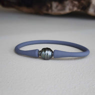 READY TO SHIP Unisex Civa Fiji Pearl Bracelet - Soft Stretch Rubber FJD$