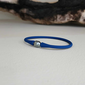 READY TO SHIP Unisex Civa Fiji Pearl Bracelet - Soft Stretch Rubber FJD$
