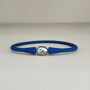 READY TO SHIP Unisex Civa Fiji Pearl Bracelet - Soft Stretch Rubber FJD$