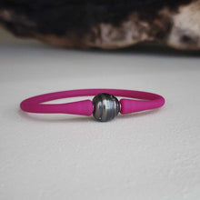 Load image into Gallery viewer, READY TO SHIP Unisex Civa Fiji Pearl Bracelet - Soft Stretch Rubber FJD$
