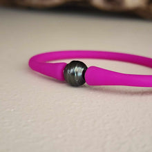 Load image into Gallery viewer, READY TO SHIP Unisex Civa Fiji Pearl Bracelet - Soft Stretch Rubber FJD$
