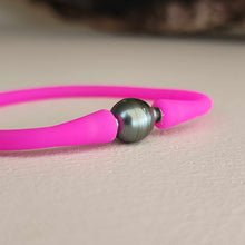 Load image into Gallery viewer, READY TO SHIP Unisex Civa Fiji Pearl Bracelet - Soft Stretch Rubber FJD$
