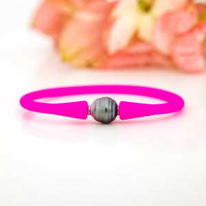 READY TO SHIP Unisex Civa Fiji Pearl Bracelet - Soft Stretch Rubber FJD$