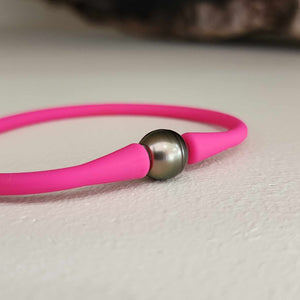 READY TO SHIP Unisex Civa Fiji Pearl Bracelet - Soft Stretch Rubber FJD$