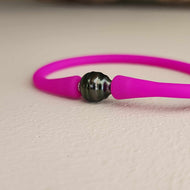 READY TO SHIP Unisex Civa Fiji Pearl Bracelet - Soft Stretch Rubber FJD$