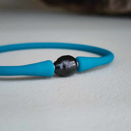 READY TO SHIP Unisex Civa Fiji Pearl Bracelet - Soft Stretch Rubber FJD$