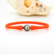 READY TO SHIP Unisex Civa Fiji Pearl Bracelet - Soft Stretch Rubber FJD$