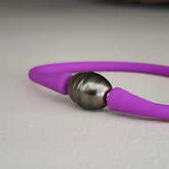 READY TO SHIP Unisex Civa Fiji Pearl Bracelet - Soft Stretch Rubber FJD$
