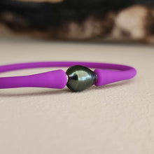Load image into Gallery viewer, READY TO SHIP Unisex Civa Fiji Pearl Bracelet - Soft Stretch Rubber FJD$
