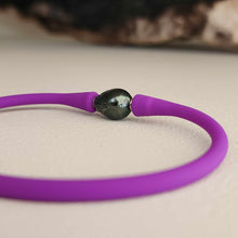 Load image into Gallery viewer, READY TO SHIP Unisex Civa Fiji Pearl Bracelet - Soft Stretch Rubber FJD$
