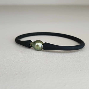 READY TO SHIP Unisex Civa Fiji Pearl Bracelet - Soft Stretch Rubber FJD$