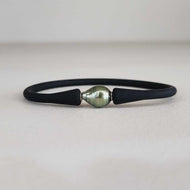 READY TO SHIP Unisex Civa Fiji Pearl Bracelet - Soft Stretch Rubber FJD$