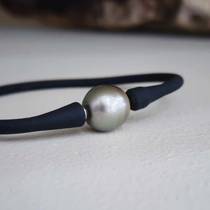 READY TO SHIP Unisex Civa Fiji Pearl Bracelet - Soft Stretch Rubber FJD$