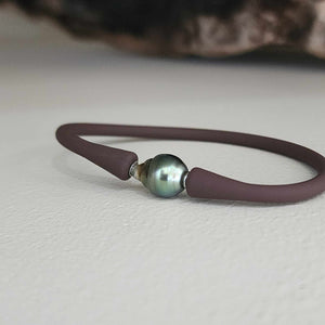 READY TO SHIP Unisex Civa Fiji Pearl Bracelet - Soft Stretch Rubber FJD$