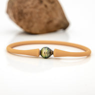 READY TO SHIP Unisex Civa Fiji Pearl Bracelet - Soft Stretch Rubber FJD$
