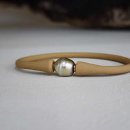 READY TO SHIP Unisex Civa Fiji Pearl Bracelet - Soft Stretch Rubber FJD$