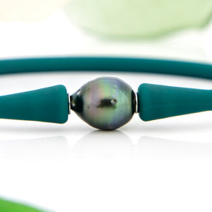 READY TO SHIP Unisex Civa Fiji Pearl Bracelet - Soft Stretch Rubber FJD$