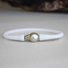 Load image into Gallery viewer, READY TO SHIP Unisex Civa Fiji Pearl Bracelet - Soft Stretch Rubber FJD$
