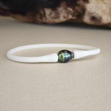 Load image into Gallery viewer, READY TO SHIP Unisex Civa Fiji Pearl Bracelet - Soft Stretch Rubber FJD$
