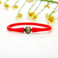 READY TO SHIP Unisex Civa Fiji Pearl Bracelet - Soft Stretch Rubber FJD$