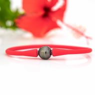 READY TO SHIP Unisex Civa Fiji Pearl Bracelet - Soft Stretch Rubber FJD$