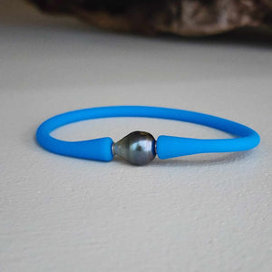 READY TO SHIP Unisex Civa Fiji Pearl Bracelet - Soft Stretch Rubber FJD$