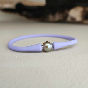 READY TO SHIP Unisex Civa Fiji Pearl Bracelet - Soft Stretch Rubber FJD$