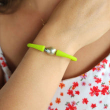 Load image into Gallery viewer, READY TO SHIP Unisex Civa Fiji Pearl Bracelet - Soft Stretch Rubber FJD$
