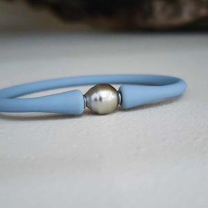 READY TO SHIP Unisex Civa Fiji Pearl Bracelet - Soft Stretch Rubber FJD$