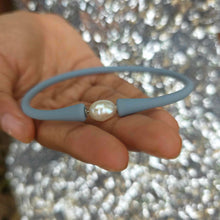 Load image into Gallery viewer, READY TO SHIP Unisex Freshwater Pearl Bracelet - Soft Stretch Rubber FJD$
