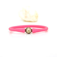 READY TO SHIP Unisex Civa Fiji Pearl Bracelet - Soft Stretch Rubber FJD$