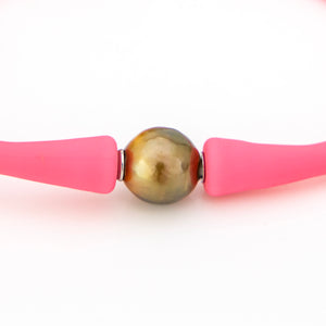 READY TO SHIP Unisex Civa Fiji Pearl Bracelet - Soft Stretch Rubber FJD$