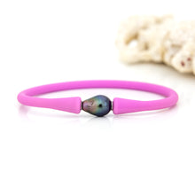 Load image into Gallery viewer, READY TO SHIP Unisex Civa Fiji Pearl Bracelet - Soft Stretch Rubber FJD$
