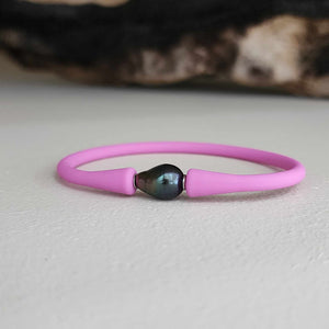 READY TO SHIP Unisex Civa Fiji Pearl Bracelet - Soft Stretch Rubber FJD$