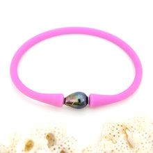 Load image into Gallery viewer, READY TO SHIP Unisex Civa Fiji Pearl Bracelet - Soft Stretch Rubber FJD$
