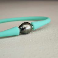 READY TO SHIP Unisex Civa Fiji Pearl Bracelet - Soft Stretch Rubber FJD$