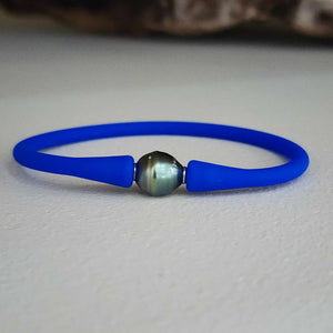 READY TO SHIP Unisex Civa Fiji Pearl Bracelet - Soft Stretch Rubber FJD$
