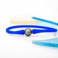 READY TO SHIP Unisex Civa Fiji Pearl Bracelet - Soft Stretch Rubber FJD$