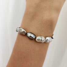 Load image into Gallery viewer, CONTACT US TO RECREATE THIS SOLD OUT STYLE Fiji Baroque &amp; Keshi Pearl Bracelet in 925 Sterling Silver - FJD$
