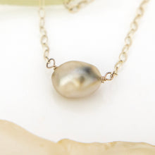 Load image into Gallery viewer, READY TO SHIP Fiji Saltwater Baroque Pearl Bracelet - 925 Sterling Silver FJD$
