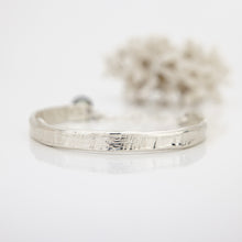Load image into Gallery viewer, READY TO SHIP Civa Fiji Pearl Organic Cast Bracelet with Frangipani charm - 925 Sterling Silver FJD$
